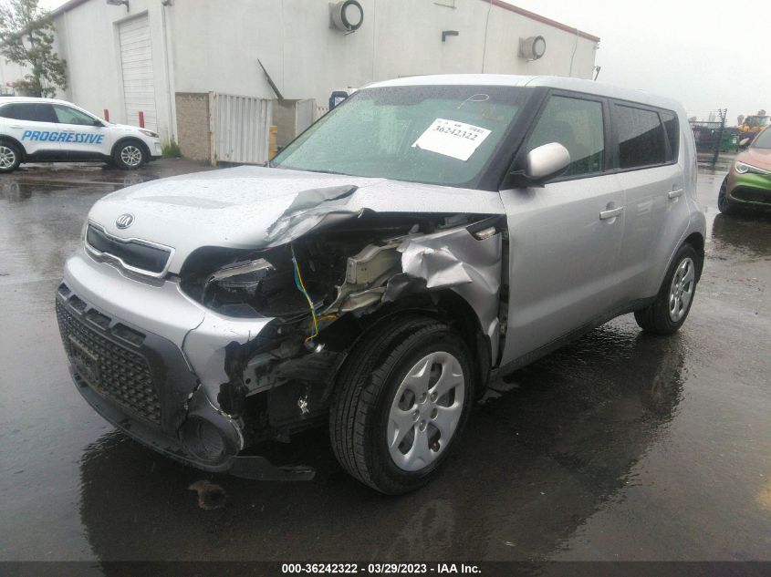 2014 KIA SOUL BASE - KNDJN2A26E7703702