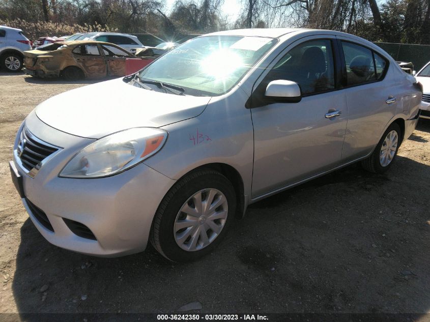 2014 NISSAN VERSA SV - 3N1CN7AP5EK446294