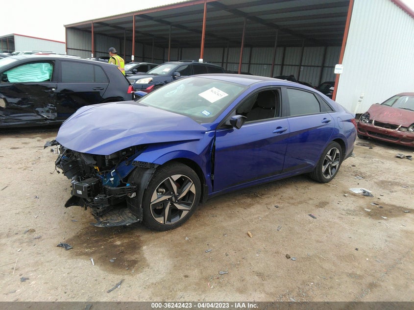 VIN KMHLS4AG1PU445100 2023 HYUNDAI ELANTRA SEL