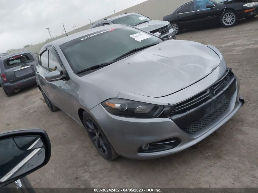 2016 DODGE DART GT SPORT - 1C3CDFGB1GD823491