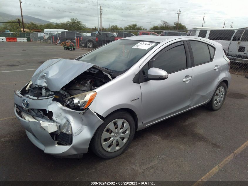 2014 TOYOTA PRIUS C ONE/THREE/TWO/FOUR - JTDKDTB35E1059391