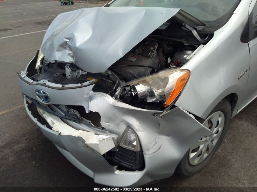 2014 TOYOTA PRIUS C ONE/THREE/TWO/FOUR - JTDKDTB35E1059391