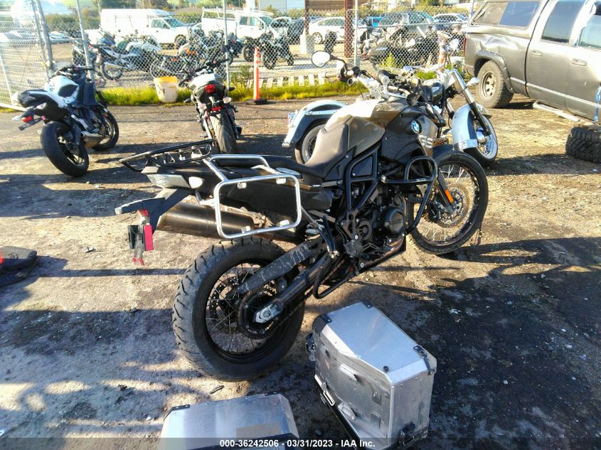 2013 BMW F800 GS WB10B1204DZL05626