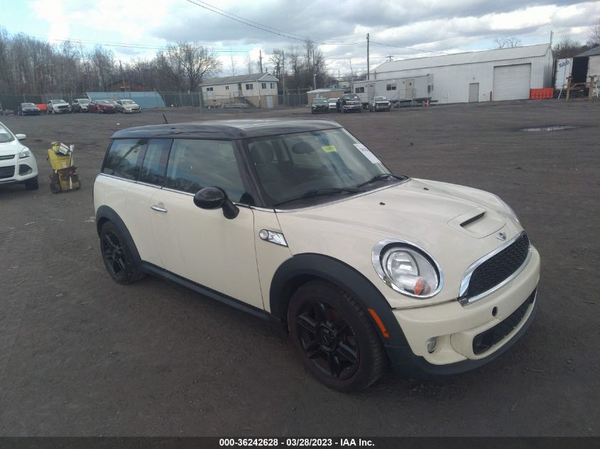 2013 MINI COOPER CLUBMAN S - WMWZG3C59DTY39920