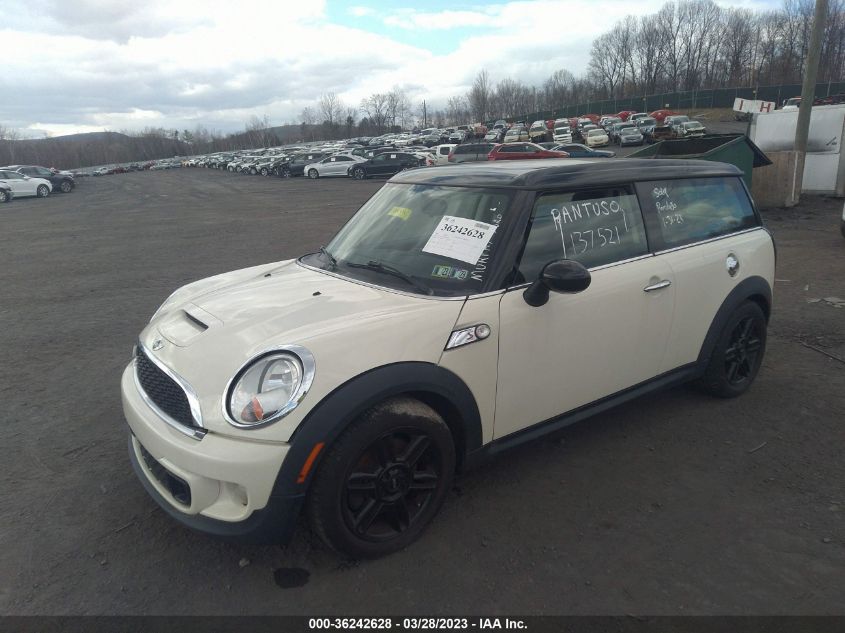 2013 MINI COOPER CLUBMAN S WMWZG3C59DTY39920