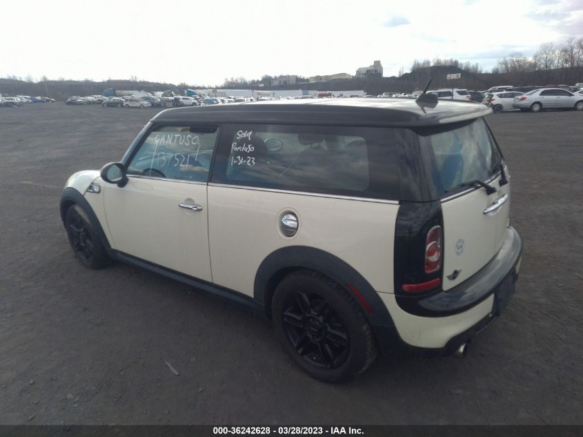 2013 MINI COOPER CLUBMAN S WMWZG3C59DTY39920