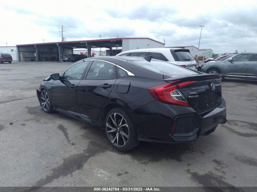 2018 HONDA CIVIC SI SEDAN - 2HGFC1E5XJH705656