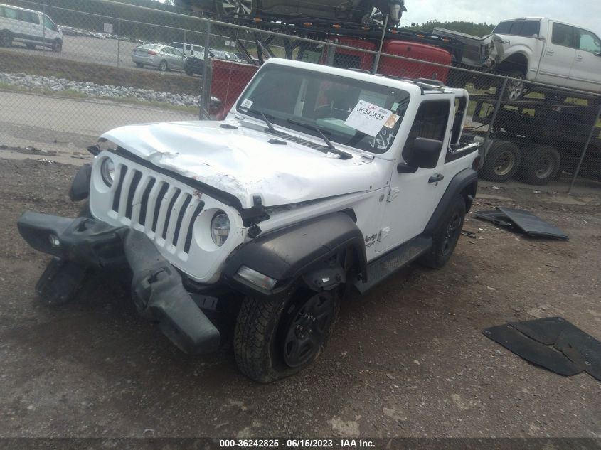 1C4GJXAN5MW541823 Jeep Wrangler SPORT 2