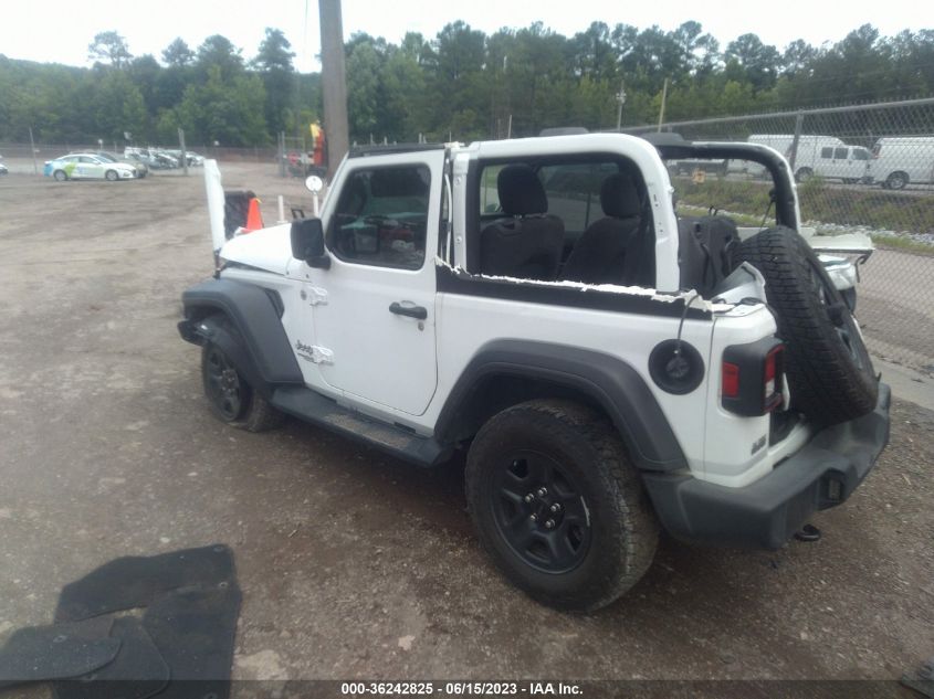 1C4GJXAN5MW541823 Jeep Wrangler SPORT 3