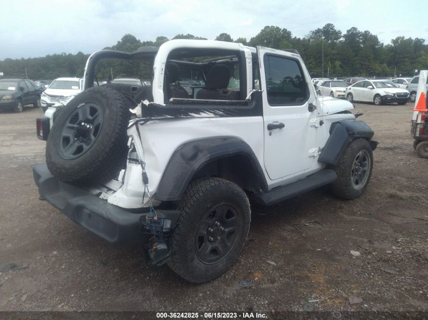 1C4GJXAN5MW541823 Jeep Wrangler SPORT 4