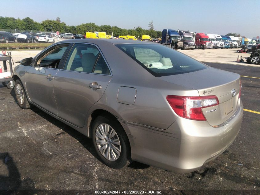 2013 TOYOTA CAMRY L/LE/SE/XLE - 4T1BF1FK3DU684364