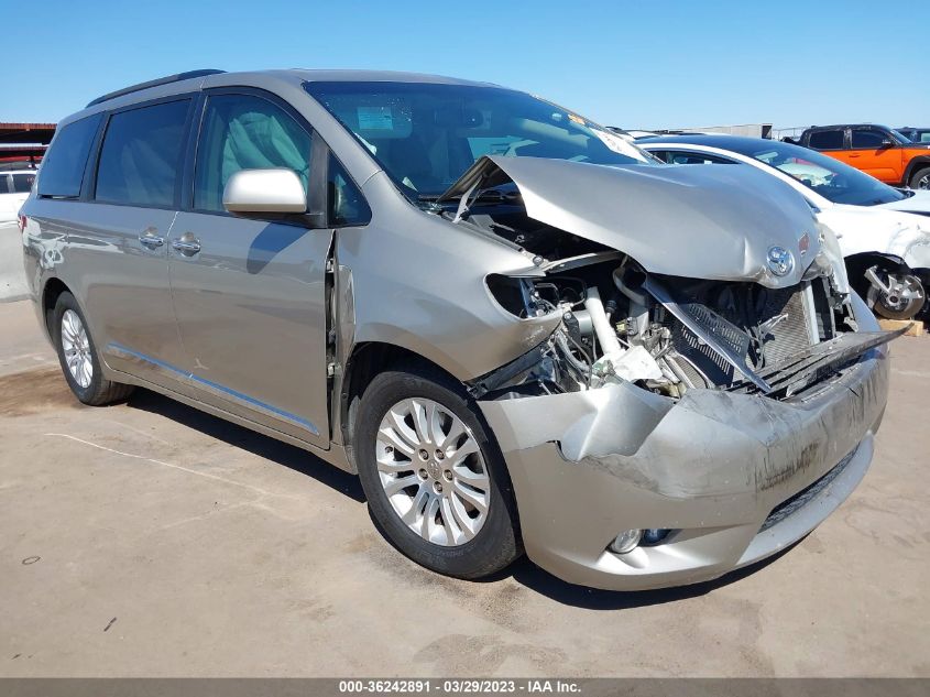 2015 TOYOTA SIENNA XLE/XLE AAS/LTD - 5TDYK3DC7FS678611