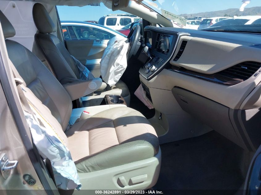 2015 TOYOTA SIENNA XLE/XLE AAS/LTD - 5TDYK3DC7FS678611