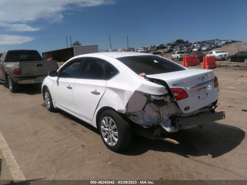 2017 NISSAN SENTRA S - 3N1AB7AP1HY406229