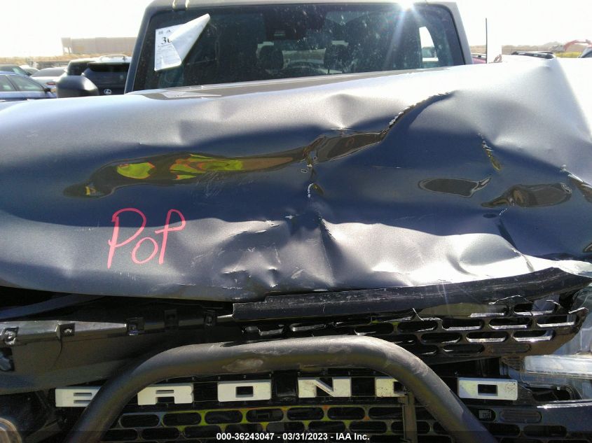2022 FORD BRONCO BASE/BIG BEND 1FMDE5CP5NLB52348