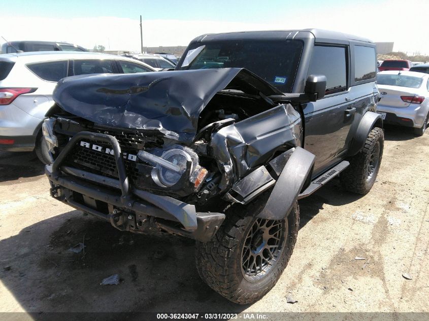 2022 FORD BRONCO BASE/BIG BEND 1FMDE5CP5NLB52348