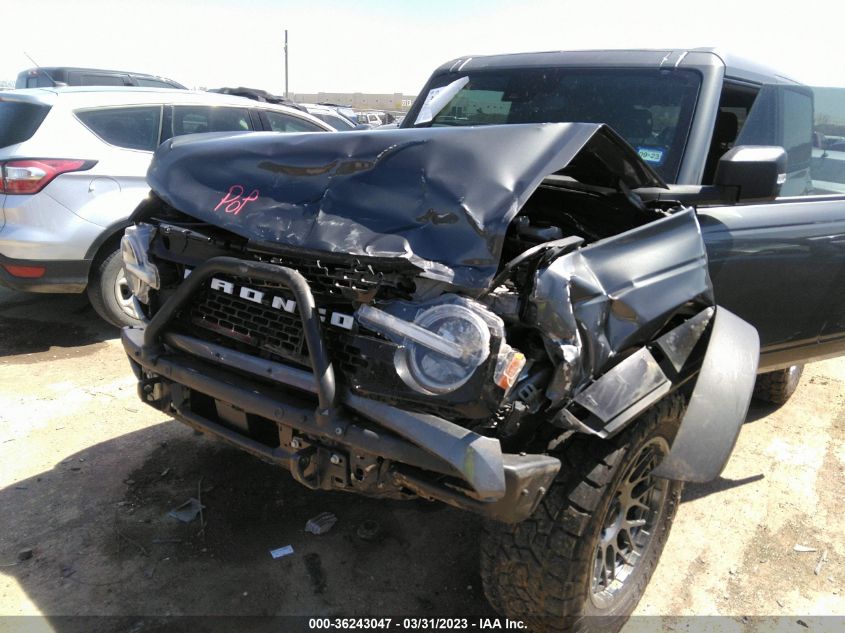 2022 FORD BRONCO BASE/BIG BEND 1FMDE5CP5NLB52348