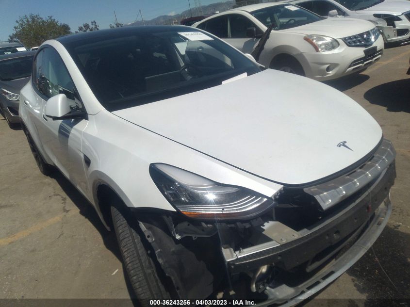 2021 TESLA MODEL Y LONG RANGE - 5YJYGDEE3MF097499