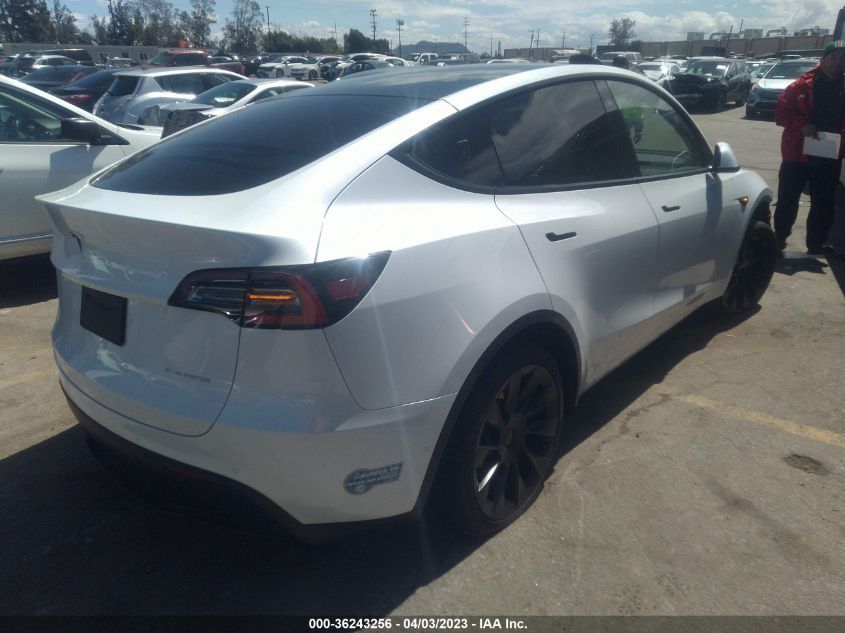 2021 TESLA MODEL Y LONG RANGE - 5YJYGDEE3MF097499