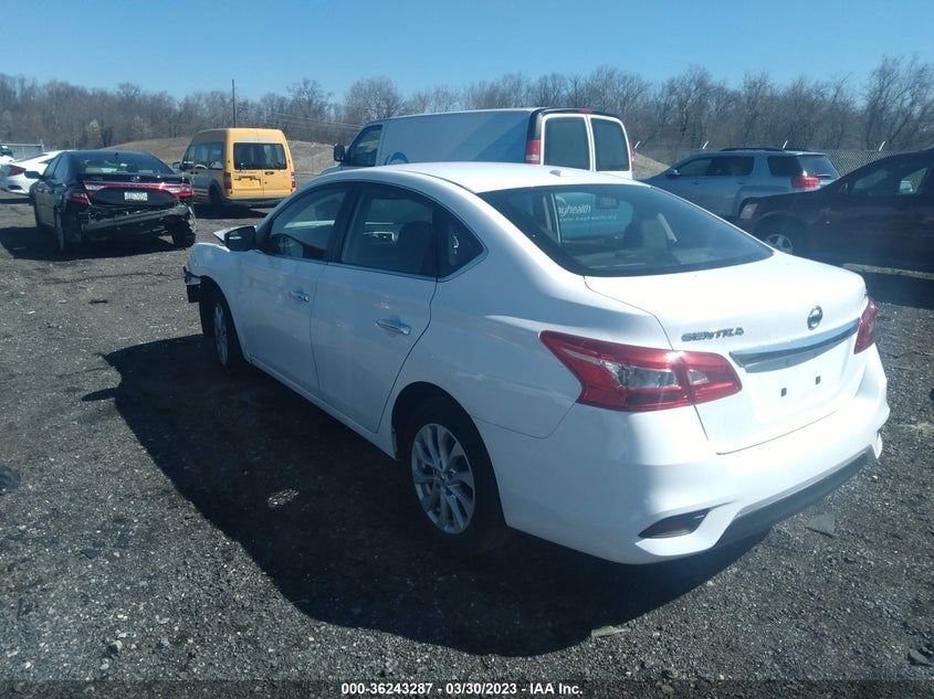 VIN 3N1AB7AP8KY308256 2019 NISSAN SENTRA SV