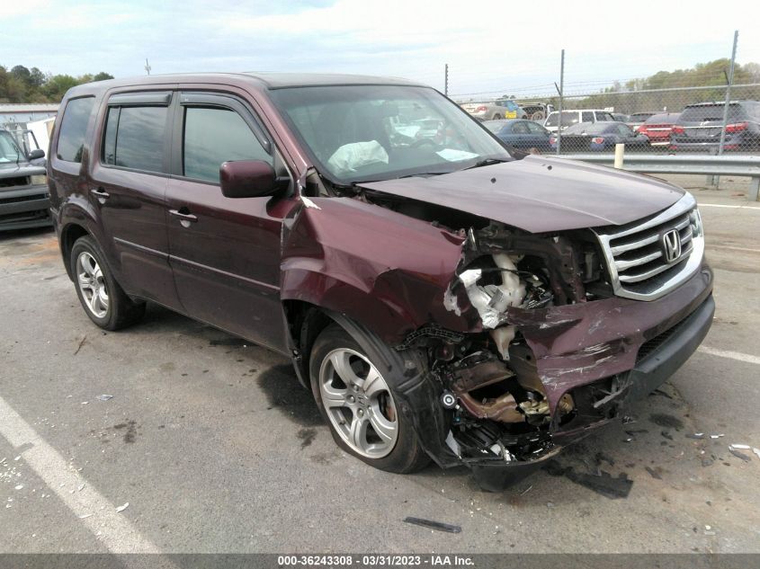 2014 HONDA PILOT EX-L - 5FNYF4H70EB048696