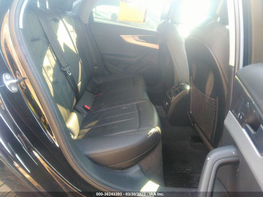 2017 AUDI A4 PREMIUM PLUS - WAULNAF48HN066046