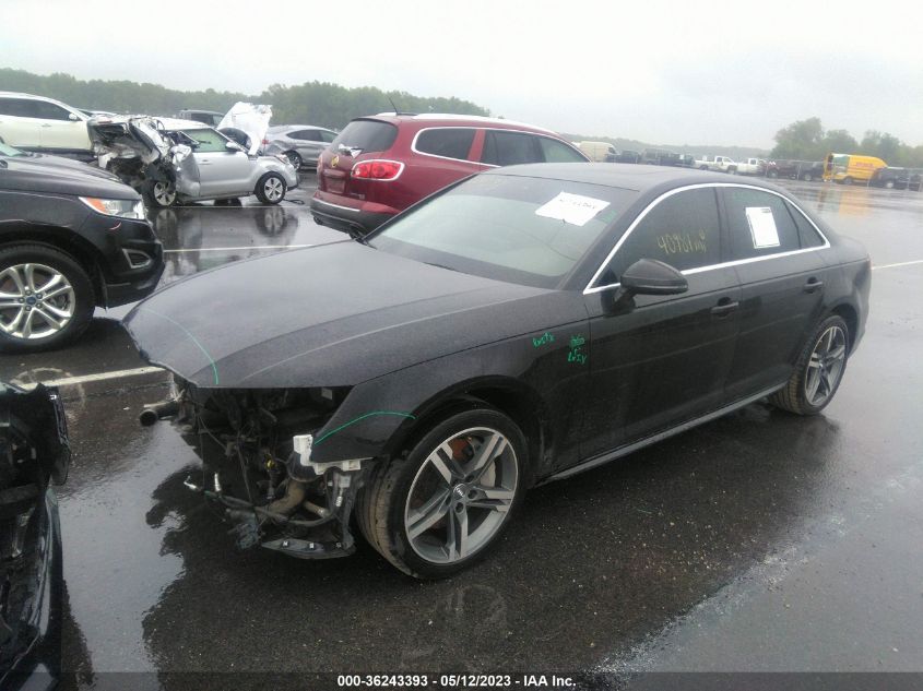 2017 AUDI A4 PREMIUM PLUS - WAULNAF48HN066046