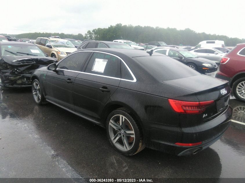 2017 AUDI A4 PREMIUM PLUS - WAULNAF48HN066046