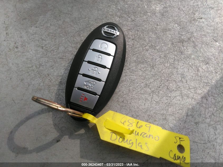 2015 NISSAN MURANO PLATINUM - 5N1AZ2MG7FN278141