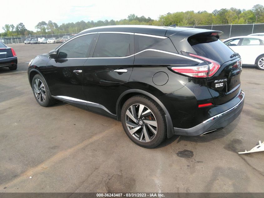 2015 NISSAN MURANO PLATINUM - 5N1AZ2MG7FN278141
