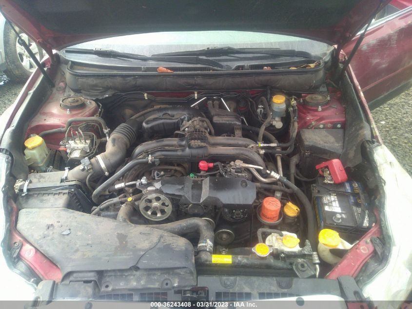 2013 SUBARU OUTBACK 2.5I PREMIUM - 4S4BRBCC3D3236609