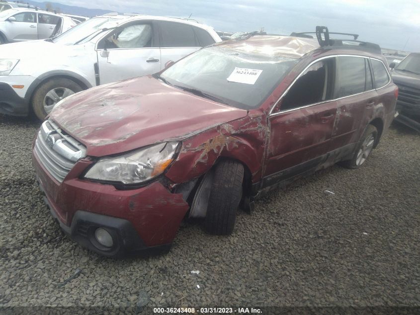 2013 SUBARU OUTBACK 2.5I PREMIUM - 4S4BRBCC3D3236609