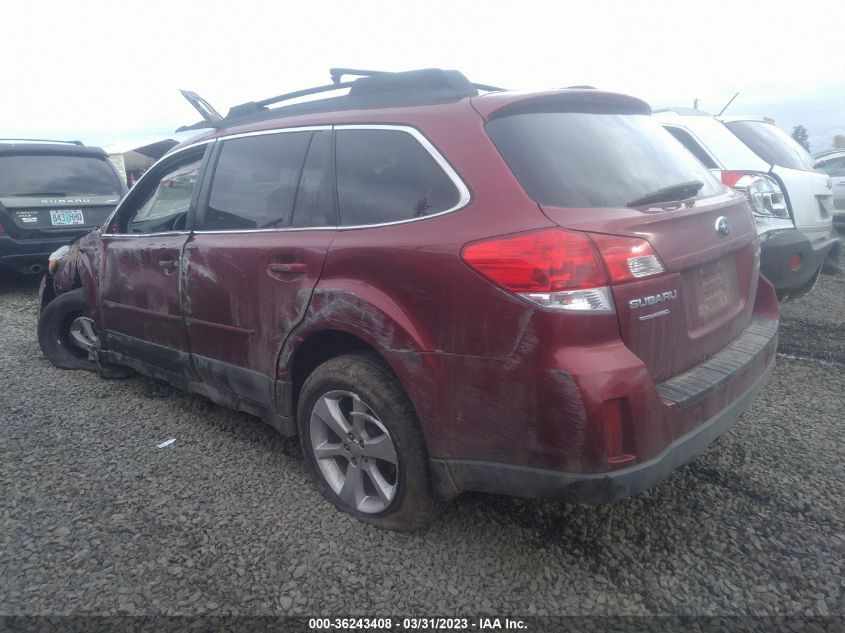 2013 SUBARU OUTBACK 2.5I PREMIUM - 4S4BRBCC3D3236609