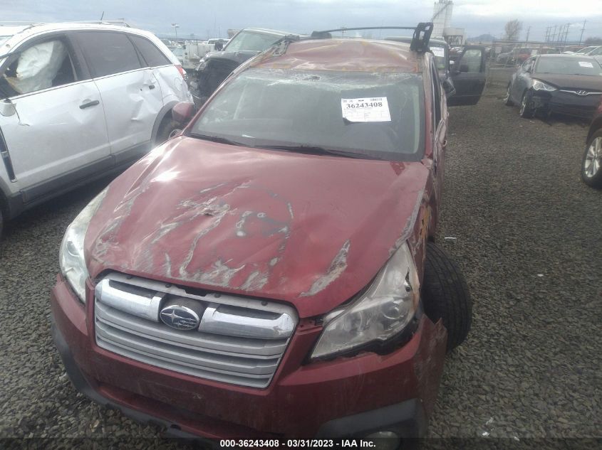 2013 SUBARU OUTBACK 2.5I PREMIUM - 4S4BRBCC3D3236609