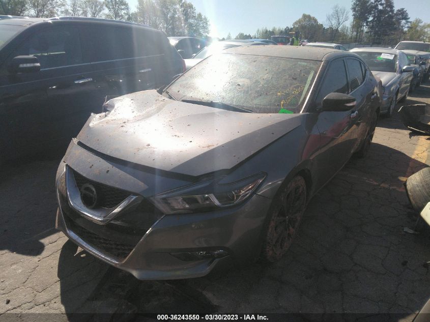 2017 NISSAN MAXIMA SR - 1N4AA6AP8HC448499
