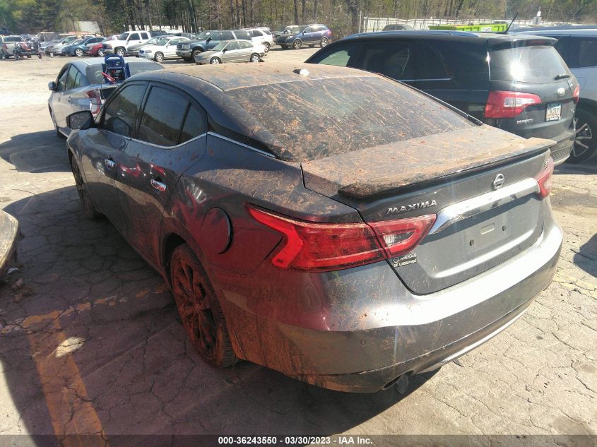 2017 NISSAN MAXIMA SR - 1N4AA6AP8HC448499