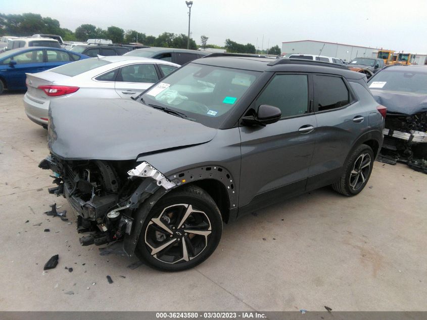 2021 CHEVROLET TRAILBLAZER RS - KL79MTSLXMB117872