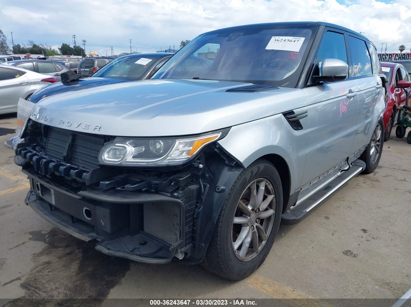 VIN SALWG2FV4HA154262 2017 LAND ROVER RANGE ROVER SPORT SE