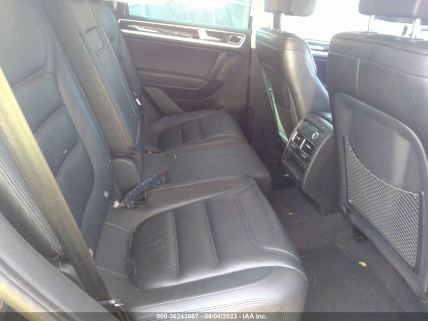 2014 VOLKSWAGEN TOUAREG EXEC WVGEF9BP3ED012173
