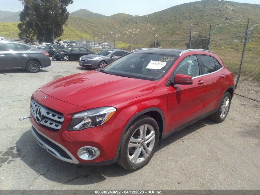 VIN WDCTG4EB3JJ424823 2018 MERCEDES-BENZ GLA GLA 250
