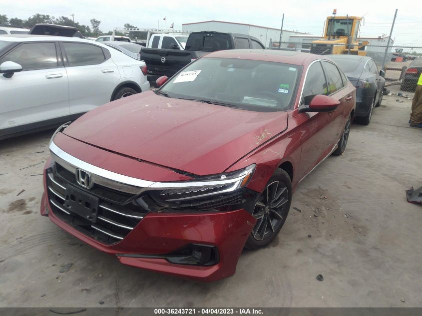 2021 HONDA ACCORD SEDAN EX-L - 1HGCV1F56MA021637