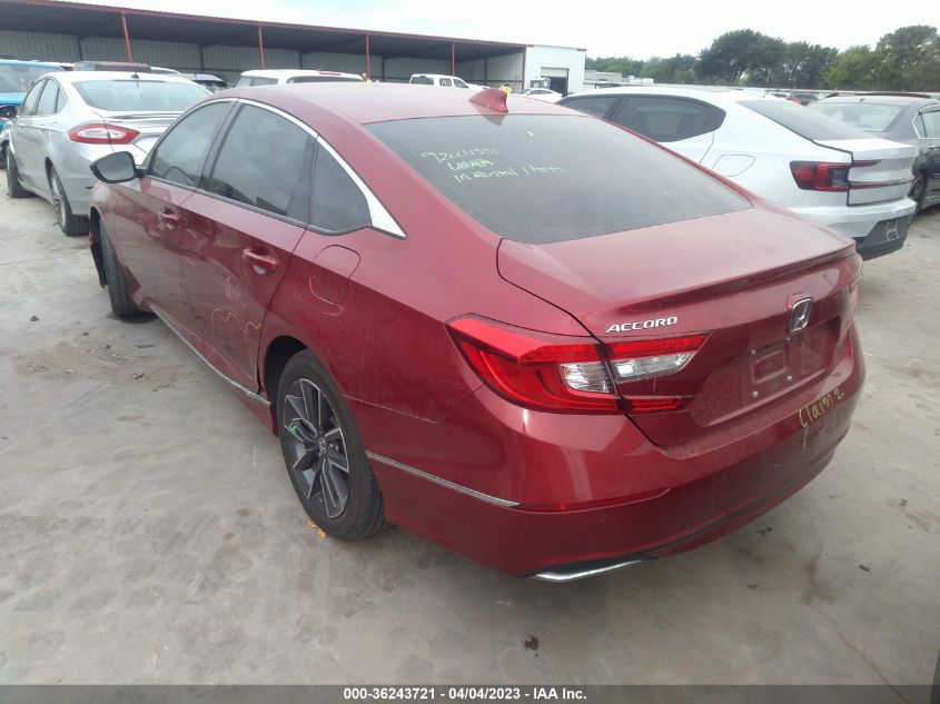 2021 HONDA ACCORD SEDAN EX-L - 1HGCV1F56MA021637