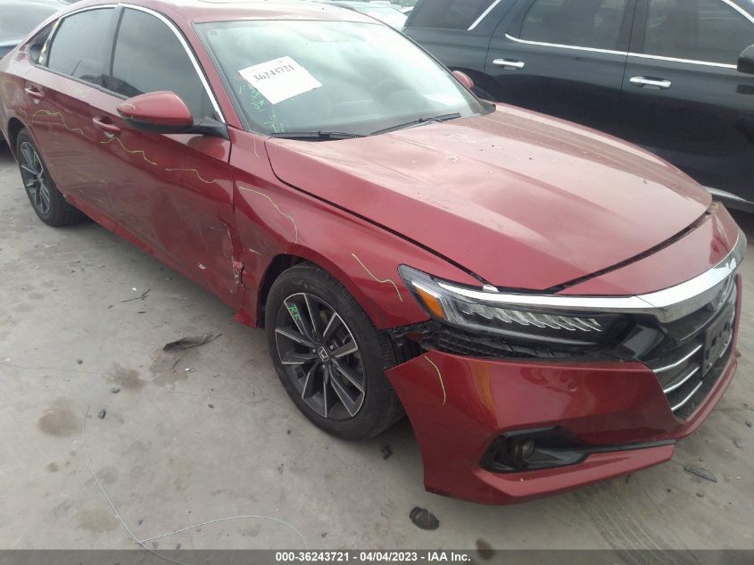 2021 HONDA ACCORD SEDAN EX-L - 1HGCV1F56MA021637