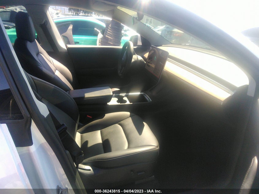 VIN 7SAYGDEF2NF403797 2022 TESLA MODEL Y PERFORMANCE