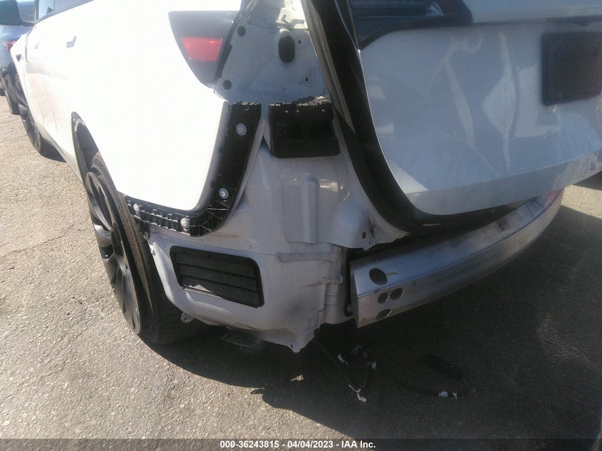VIN 7SAYGDEF2NF403797 2022 TESLA MODEL Y PERFORMANCE