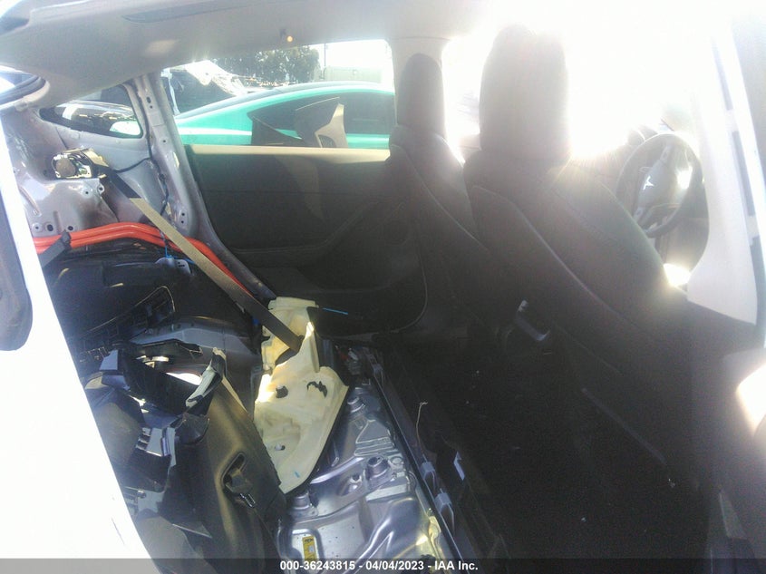 VIN 7SAYGDEF2NF403797 2022 TESLA MODEL Y PERFORMANCE