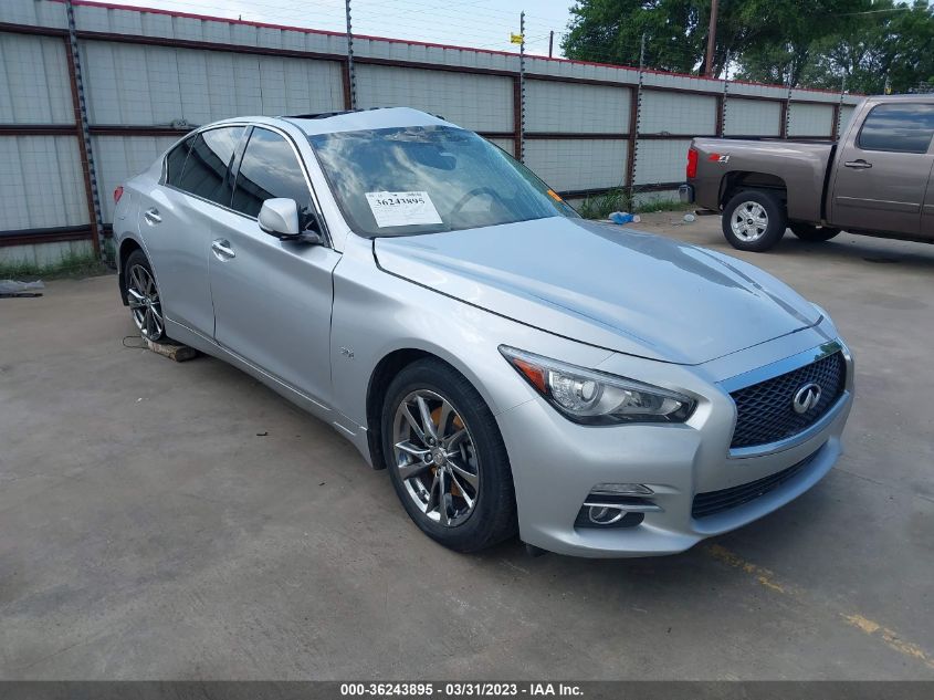 2017 INFINITI Q50 3.0T SIGNATURE EDITION - JN1EV7AP5HM739285