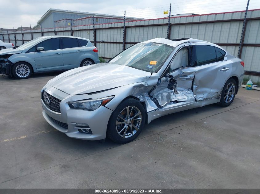 2017 INFINITI Q50 3.0T SIGNATURE EDITION - JN1EV7AP5HM739285