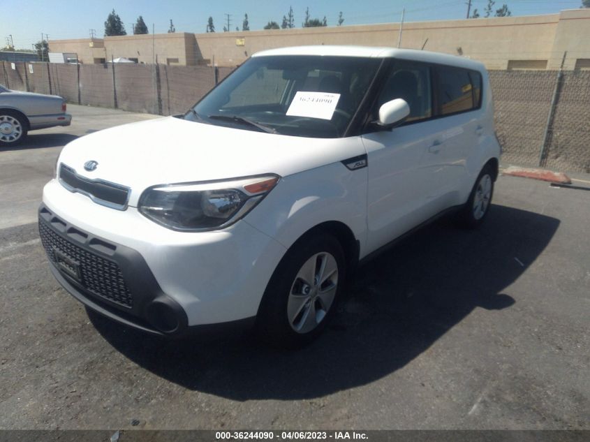 2015 KIA SOUL BASE - KNDJN2A24F7139176
