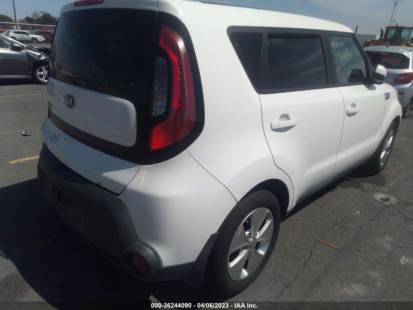 2015 KIA SOUL BASE - KNDJN2A24F7139176